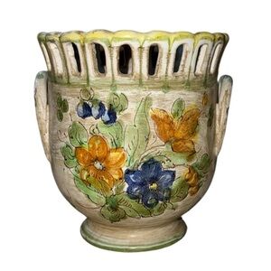 Vintage Meiselman Imports Urn Planter Vase Made in Italy